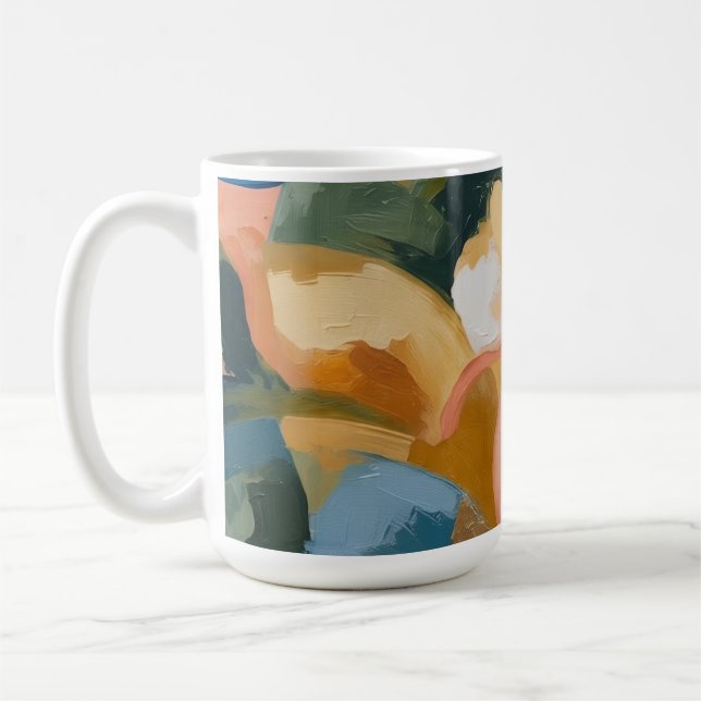 Taza De Café Abstracto (Izquierda)