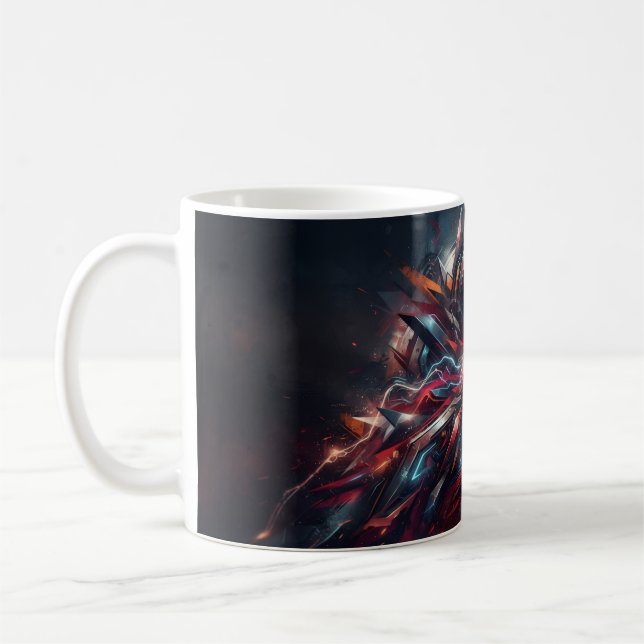 Taza De Café Abstracto (Izquierda)