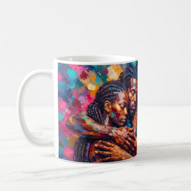 Taza De Café Abstracto (Izquierda)