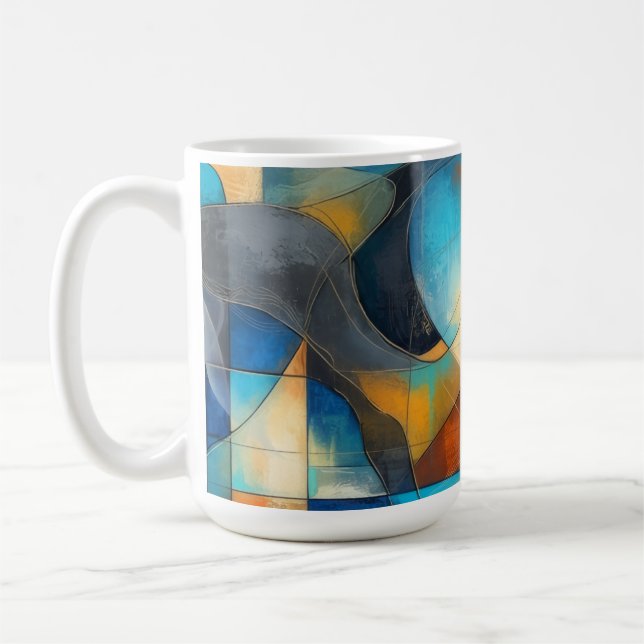 Taza De Café Abstracto (Izquierda)