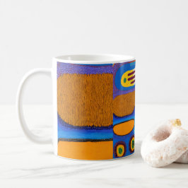Taza De Café Abstracto aborigen Art Vol. 04