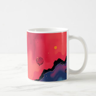 Taza De Café Abstracto Colorido