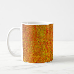 Taza De Café abstracto de fondo de grunge amarillo naranja, art