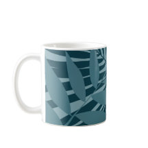 abstracto de hojas de palma y tropicales en gris a