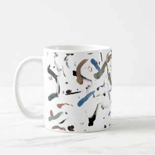 Taza De Café Abstracto moderado elegante café Mug