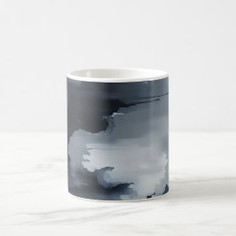 Taza De Café Abstracto Oscuro