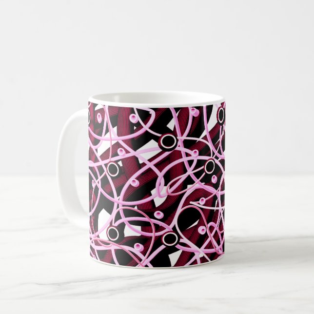 Taza De Café Abstrato (Anverso izquierdo)