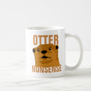 Taza De Café Absurdo de la nutria