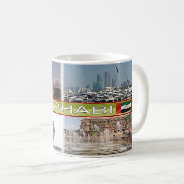 Taza De Café Abu Dhabi - (Anverso derecho)