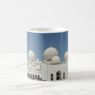 Taza De Café Abu Dhabi Emiratos Árabes Unidos Mezquita arquitec