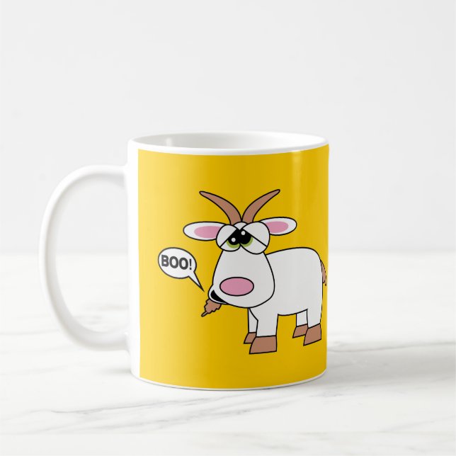 Taza De Café ¡Abucheo! Cabra (Izquierda)