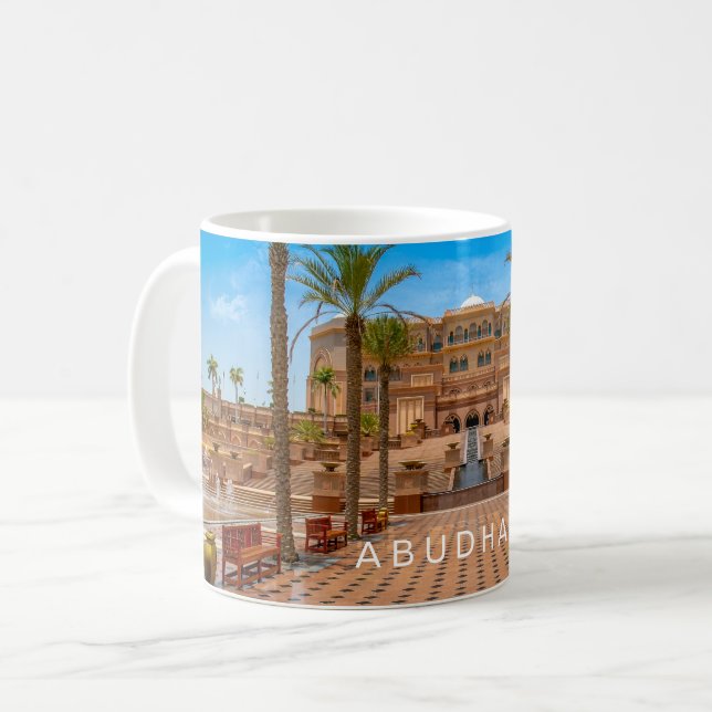 Taza De Café Abudhabi - Palacio (Anverso izquierdo)