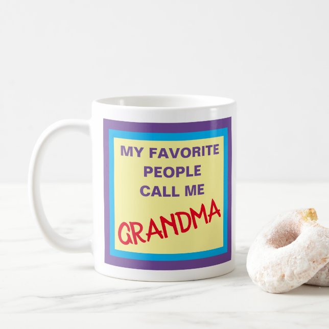 TAZA DE CAFÉ ABUELA (Con donut)