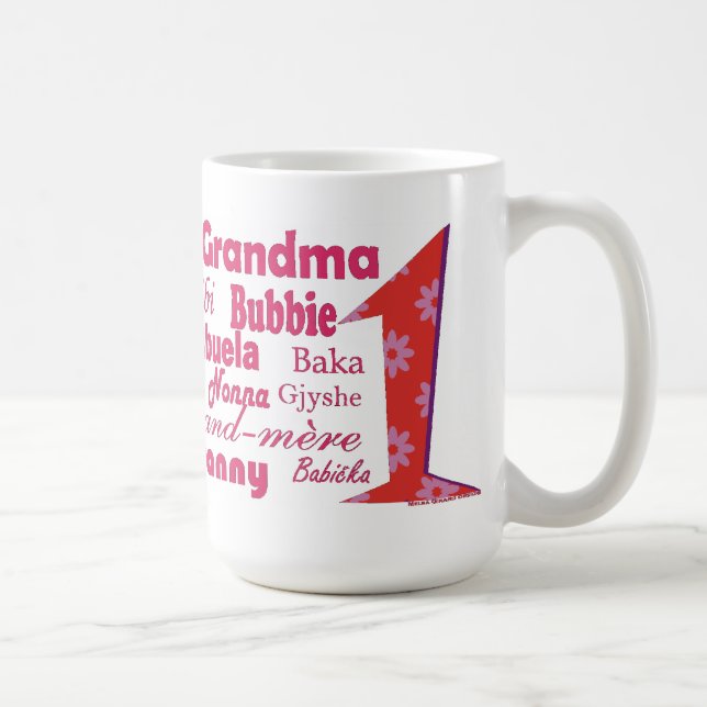 Taza De Café Abuela #1 (Derecha)