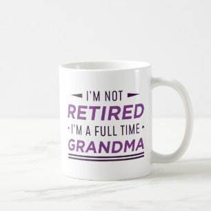 Taza De Café Abuela a tiempo completo