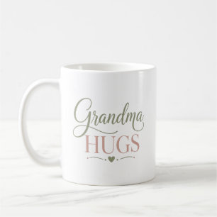 Taza De Café Abuela Abraza Regalo Familiar Dulce