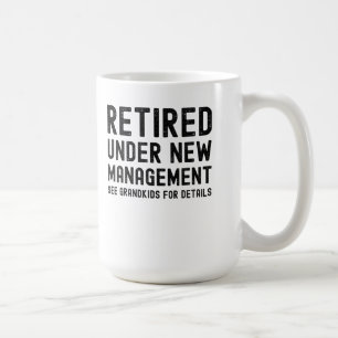 Taza De Café abuela abuelo jubilado padres día de madre