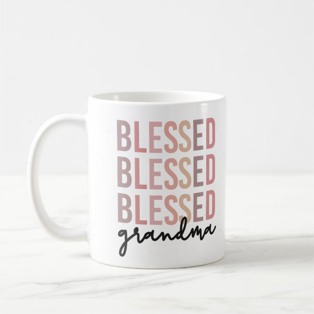 Taza De Café Abuela bendita | Regalos para la abuela (Izquierda)