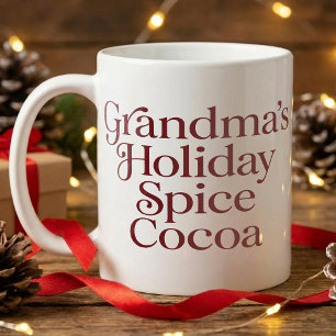 Taza De Café Abuela Chocolate Caliente Dicho, Simple Cacao Navi