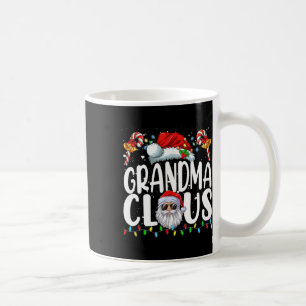Taza De Café Abuela Claus Navidades Papá Noel Matando Navidad f