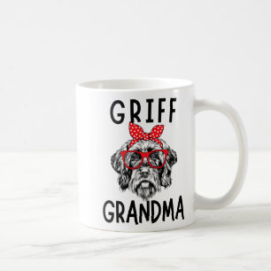 Taza De Café Abuela con cable señalando a Griffon Nana