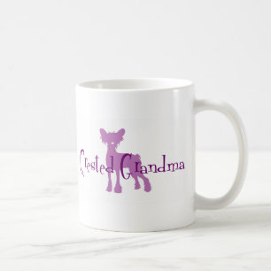 Taza De Café Abuela con cresta china