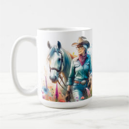 Taza De Café Abuela Cowgirl