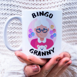 Taza De Café Abuela de Bingo | Graciosa abuela bingo