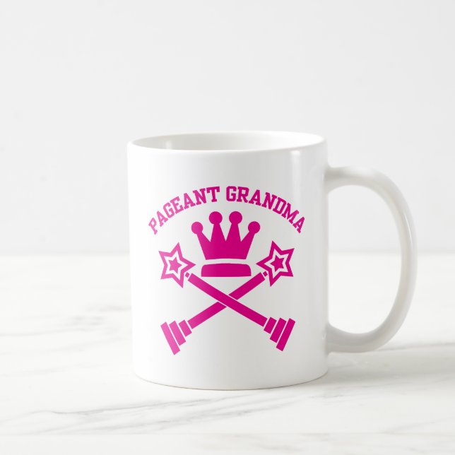 Taza De Café Abuela de certamen - Concursos de amor (Derecha)