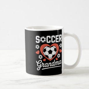 Taza De Café Abuela de Fútbol Fuerte Orgullosa Dedicada Jugador