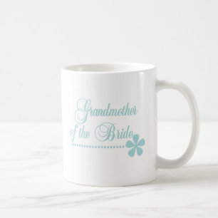 Taza De Café Abuela de la elegancia del trullo de la novia