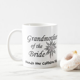 Taza De Café Abuela de la Novia Divertido