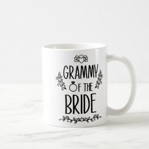 Taza De Café Abuela de la novia fiesta de bodas familia