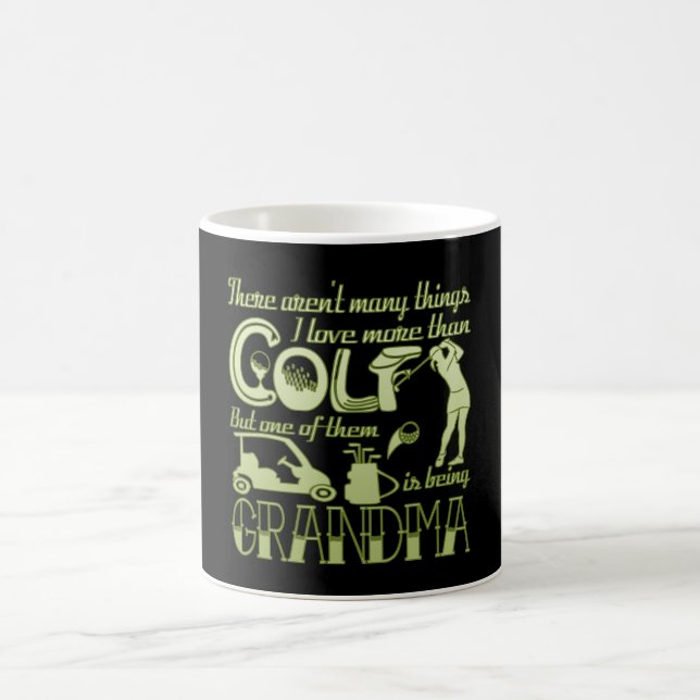 Taza De Café Abuela del golf (Centro)