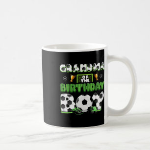 Taza De Café Abuela Del Grupo De Fútbol Del Cumpleañero Familia