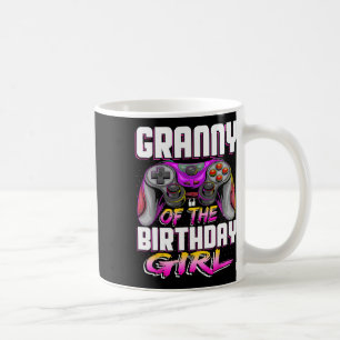 Taza De Café Abuela Del Nacimiento Del Videojuego De Chica De J