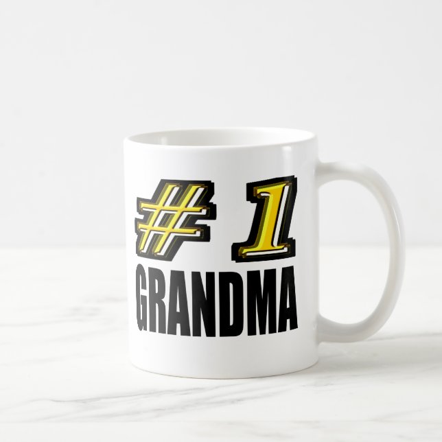 Taza De Café Abuela del número uno (Derecha)