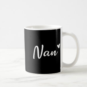 Taza De Café Abuela divertida corazón lindo día de la madre nan
