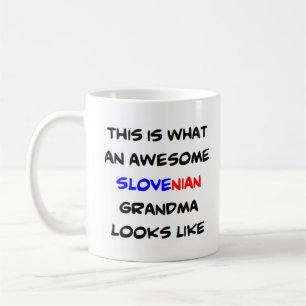Taza De Café abuela eslovena, impresionante