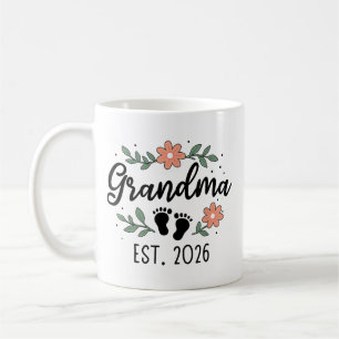 Taza De Café Abuela Est 2026 - Anuncio de Embarazo