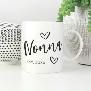 Taza De Café Abuela establecida en el año no-nna