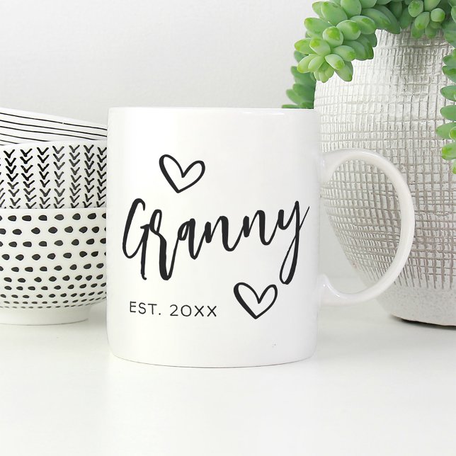 Taza De Café Abuela establecida para el año de la abuela (Subido por el creador)