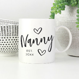 Taza De Café Abuela establecida para el Año de la Niñera
