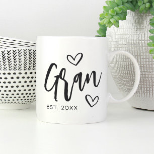 Taza De Café Abuela establecida para el Gran Año