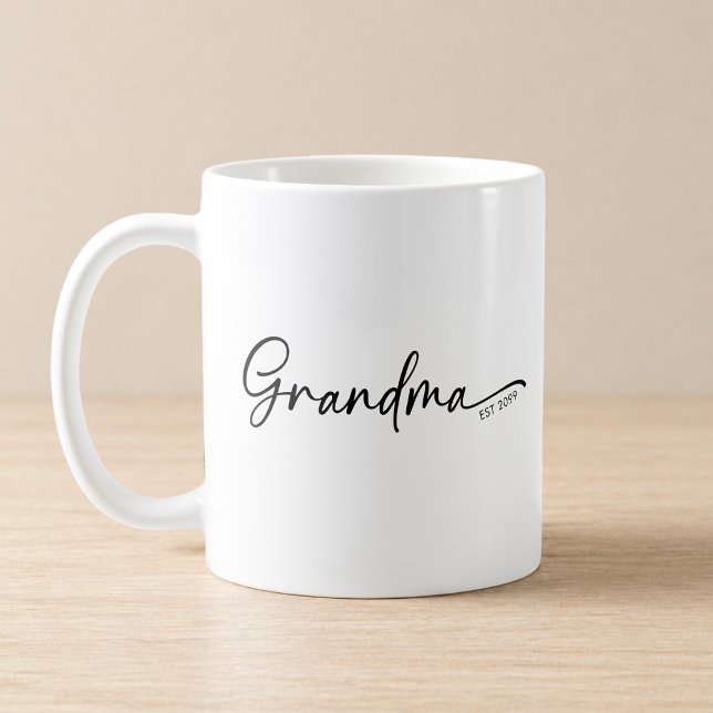 Taza De Café Abuela Estableció Escritura Mínima (Subido por el creador)