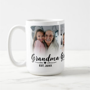 Taza De Café Abuela Estableció Escritura Negra Bonita 3 Foto