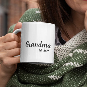Taza De Café Abuela Estableció Nuevo Regalo de Abuela