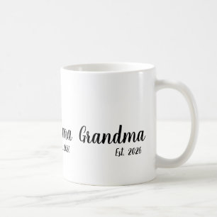 Taza De Café Abuela Estableció Nuevo Regalo de Abuela