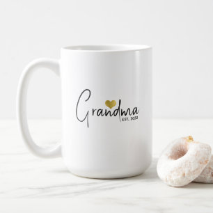 Taza De Café Abuela Estableció Nuevo Regalo para Abuela