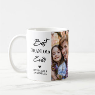Taza De Café Abuela Favorita Personalizada con 2 Fotos